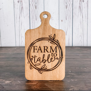 Farmyard Sign Bundle - Farmhouse Mini Signs 3D
