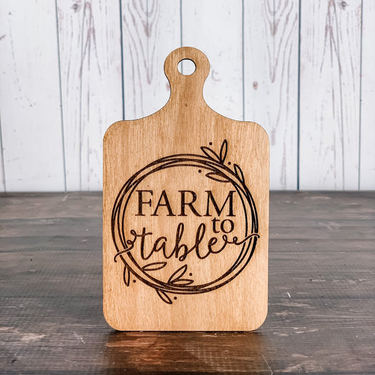 Farm to Table breadboard - new