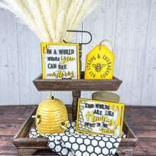 Load image into Gallery viewer, Bee Strong and Courageous Sign Bundle
