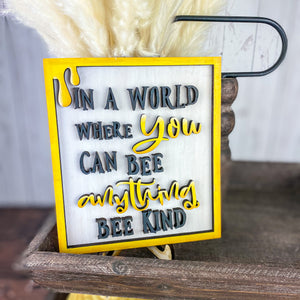 Bee Strong and Courageous Sign Bundle