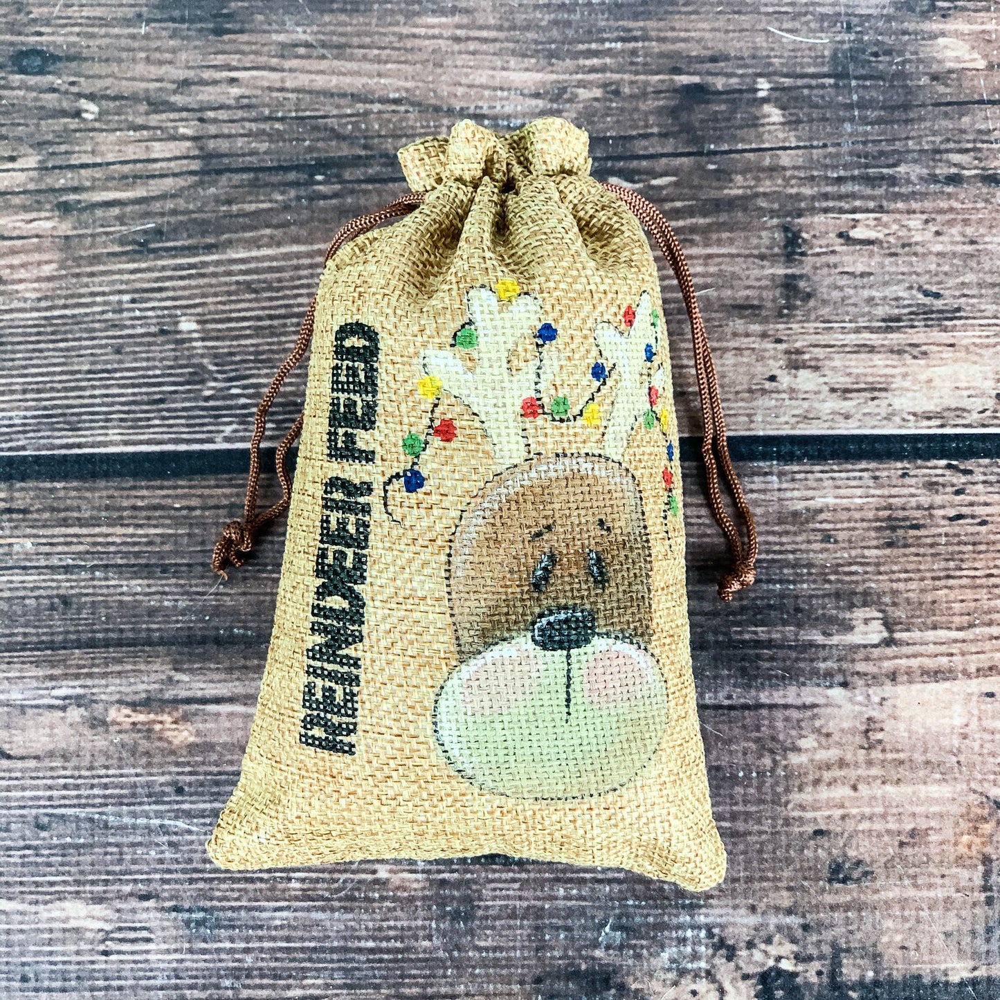 Reindeer feed bag
