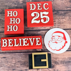 Believe Santa Sign