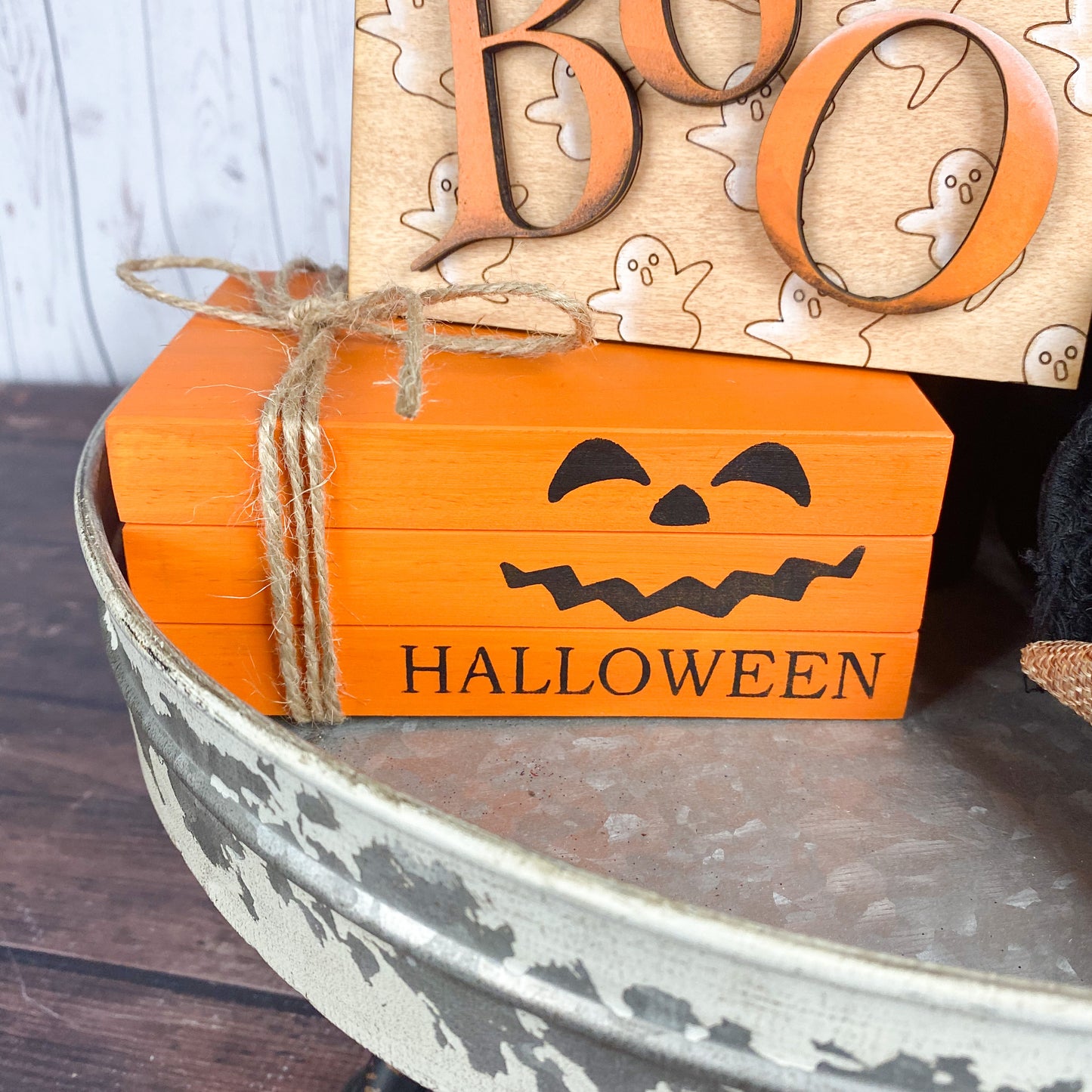 Halloween Faux Book Set
