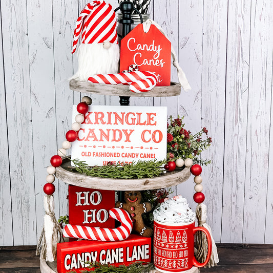 Candy Cane Lane Sign Bundle