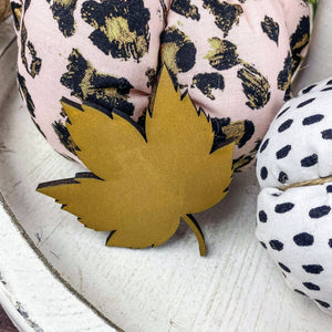 Fall Leaves Tiered Tray Decor