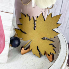 Load image into Gallery viewer, Fall Leaves Tiered Tray Decor
