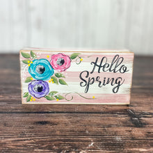 Load image into Gallery viewer, Hello Spring Shelf Sitter

