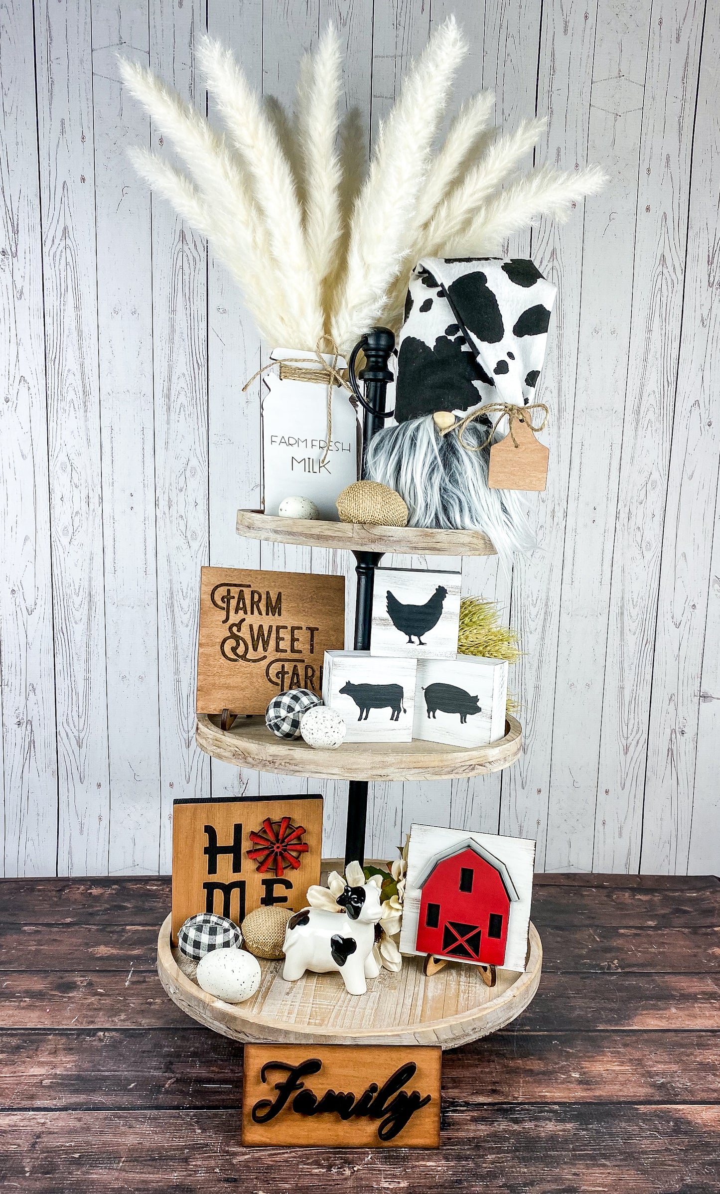 Farmhouse Cow Sign Bundle