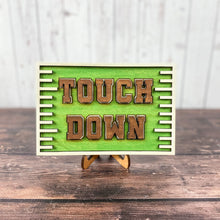 Load image into Gallery viewer, Touchdown 3D Football Sign
