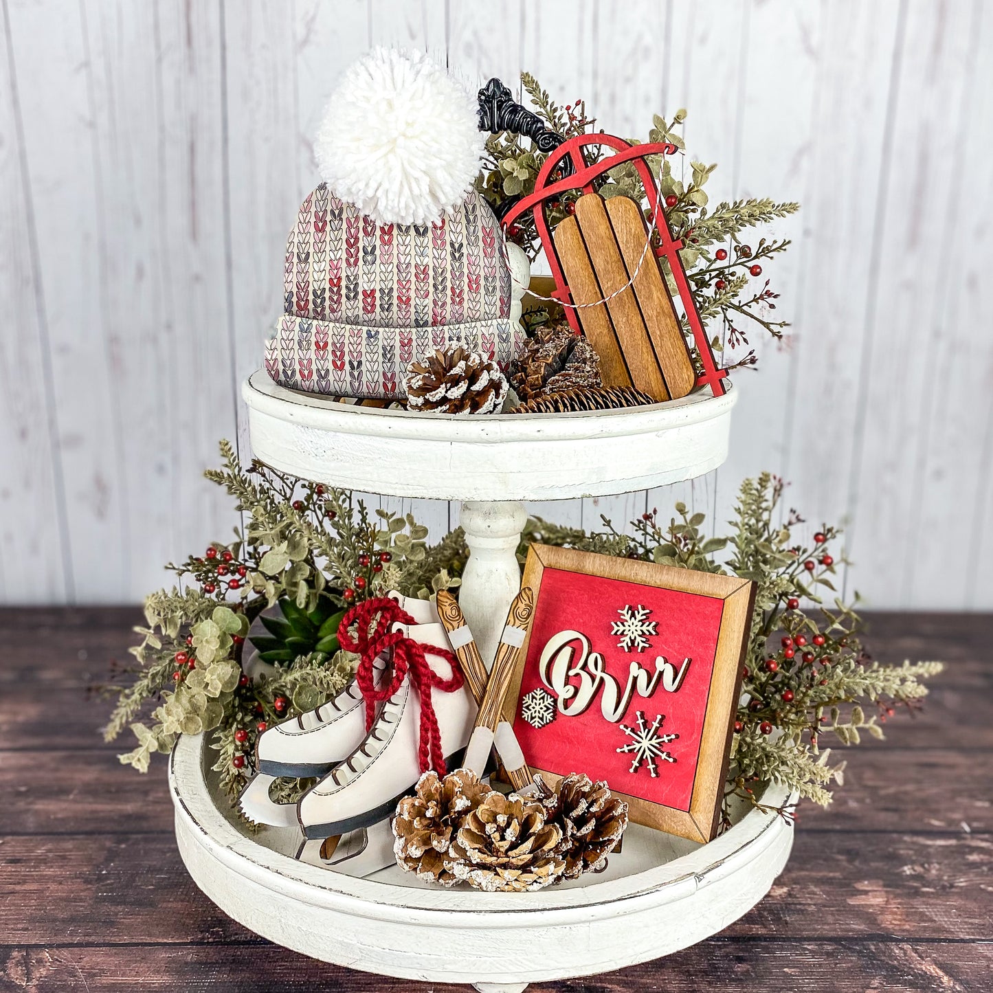 Ice Skate Decor