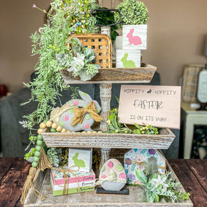Farmhouse Easter Tiered Tray Sign Bundle