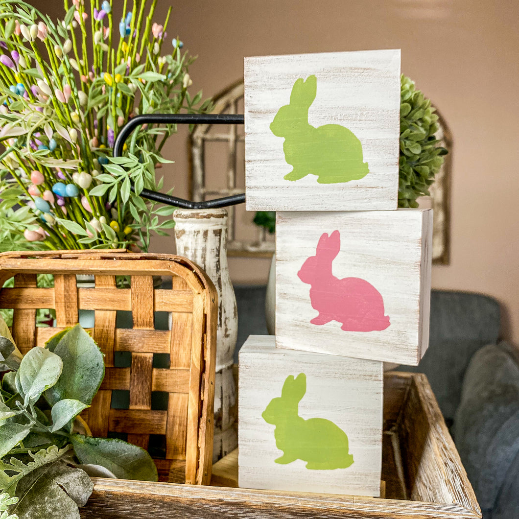 Farmhouse Easter Tiered Tray Sign Bundle