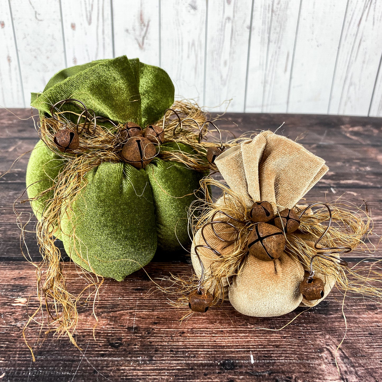 Fall Velvet Pumpkins