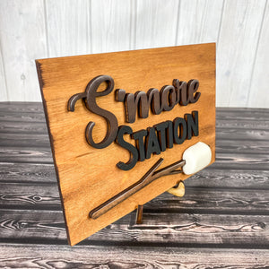 S'more Station Sign