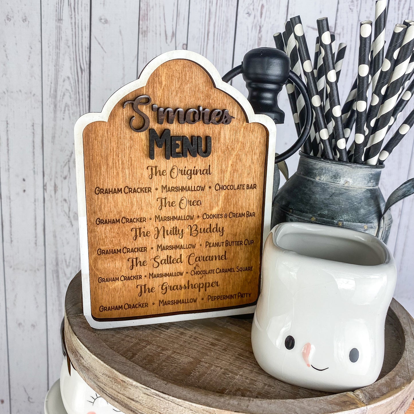 S'more Menu Sign