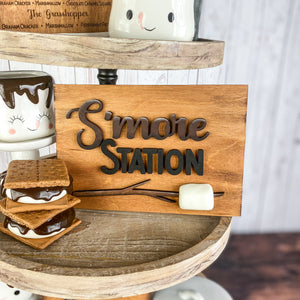 S'more Station Sign
