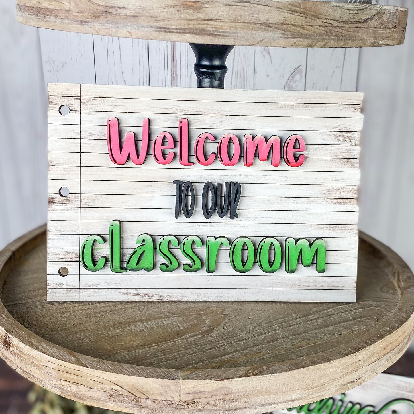 Welcome to our classroom sign