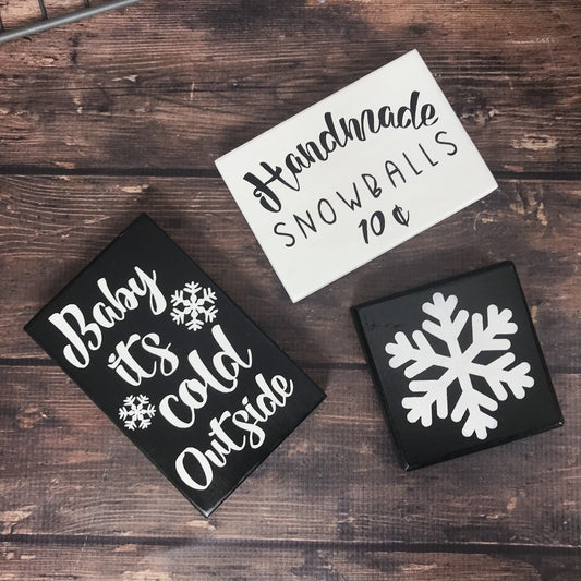 Snowflake Sign