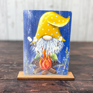 Smore Gnome Print with Stand