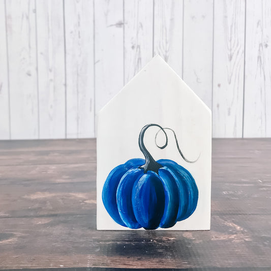 Fall pumpkin house sign