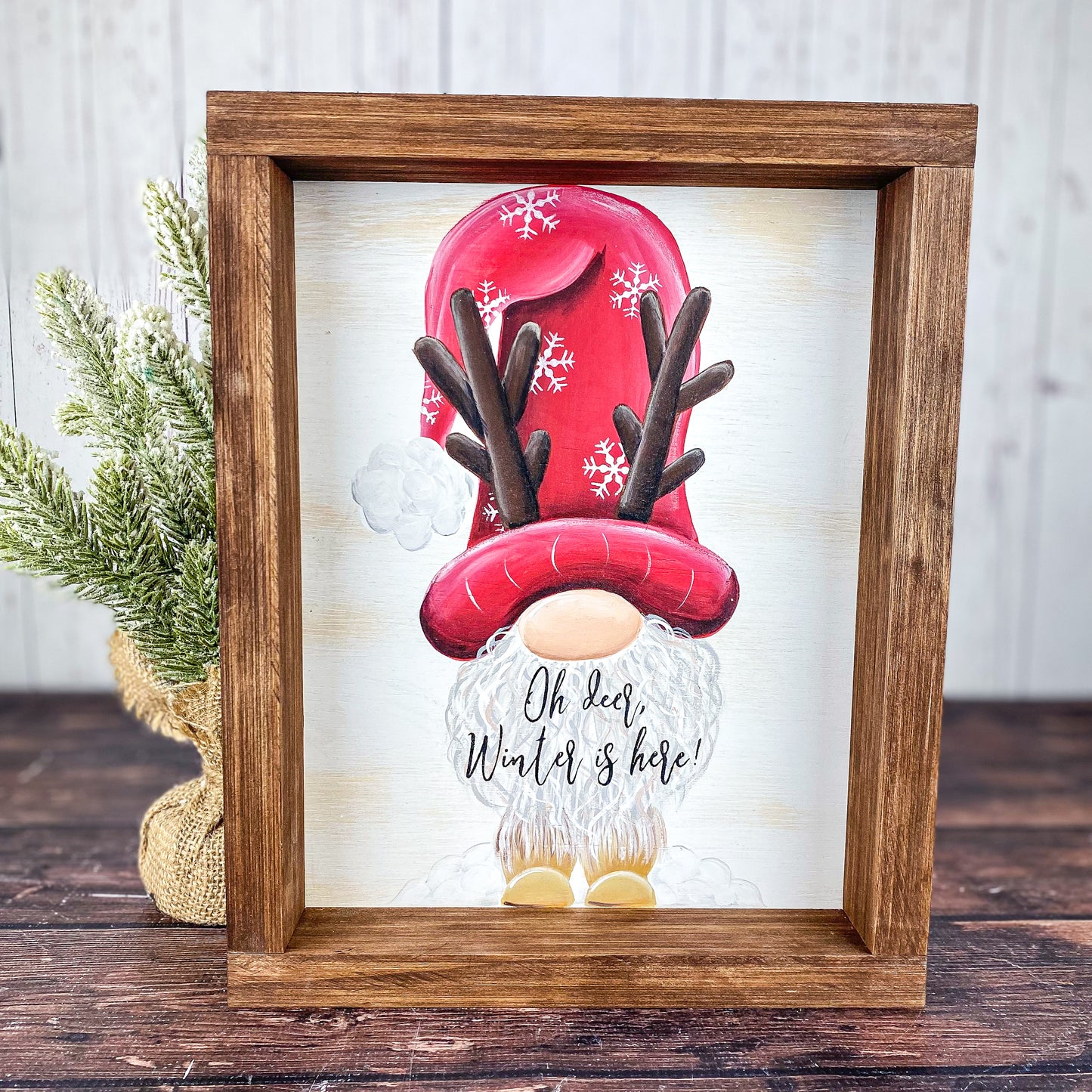 Oh deer winter is here!